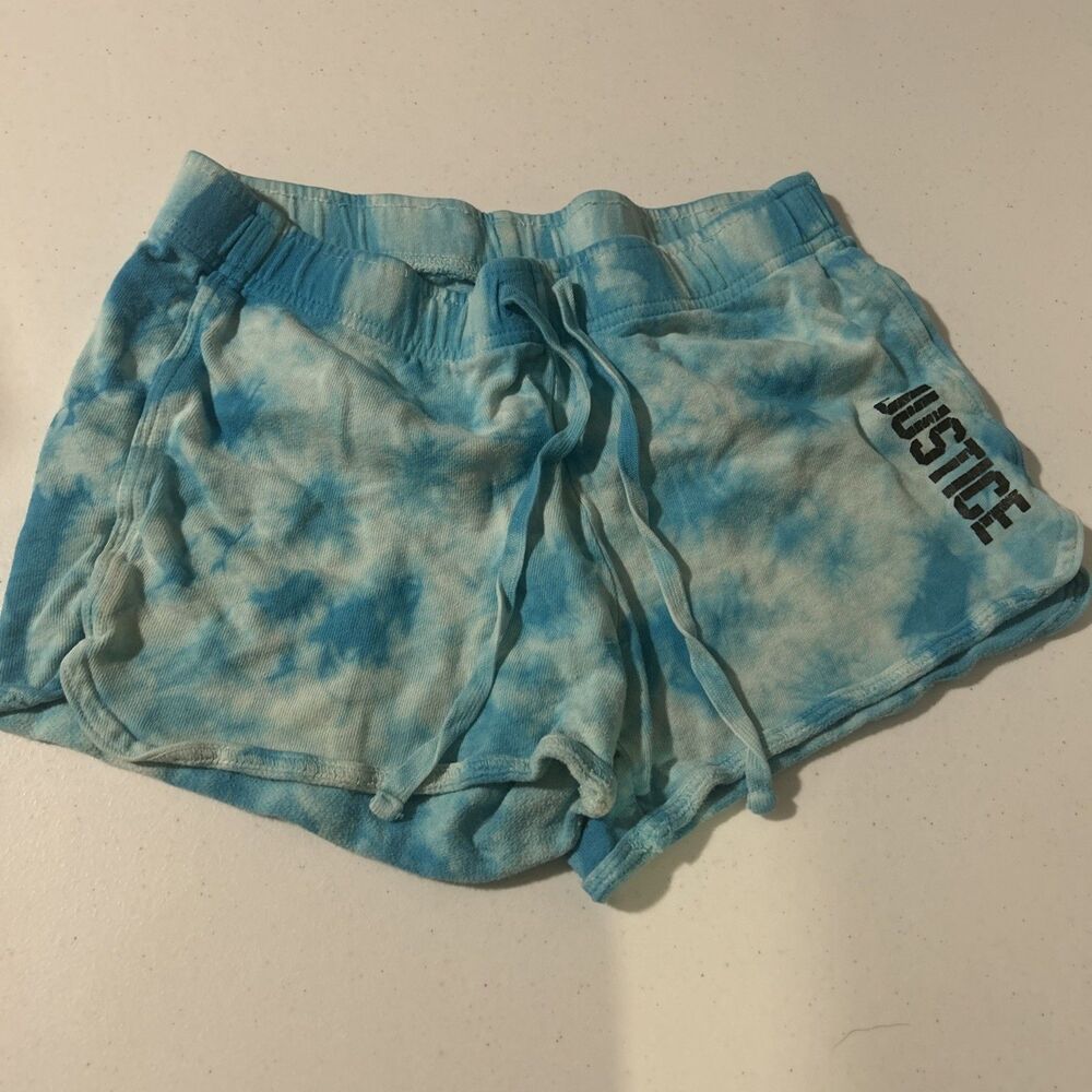 Girl’s Justice Tie-Dye Shorts: Size 12